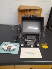 DIA 3-Wege Filmbetrachter/Editor Super 8 mit Originalkarton - ungetestet