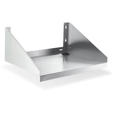18" x 24" Solid Wall Mount Stainless Steel Microwave Shelf Heavy Duty SWWMS-182