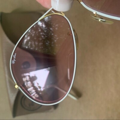 Ray-Ban B&L アビエーター サングラス ピンク系 ボシュロム Vintage B&L Ray Ban Bausch & Lomb RARE PINK Changeables Flying