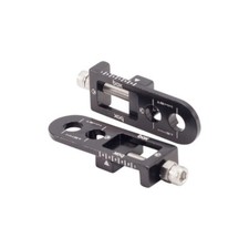 BMX Box Components One Bike Bicycle Chain Tensioner - 10mm x 2 Axle Hole Black