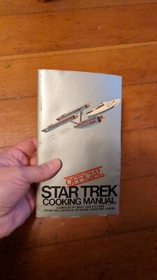 Star Trek Official Cooking Manualスタートレック Vintage Official Star Trek Cooking Manual, Star Trek Cookbook