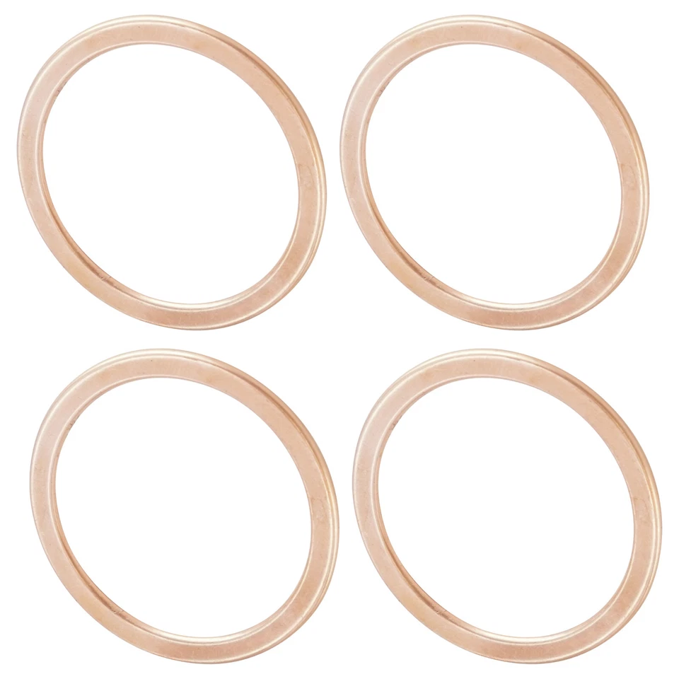 Junta de tubo de escape para Kawasaki ZX-6R Ninja ZX600 ZX636 1998-2018 / 11060-1203 Foto 3 de 4