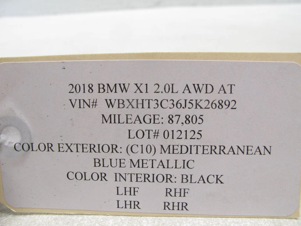 09-21 BMW F48 X1 1 2 3 4 5 7 M X3 X4 X5 X6 X7 ALARMA BOCINA SIRENA SEÑAL ALTAVOZ 01 Foto 4 de 4