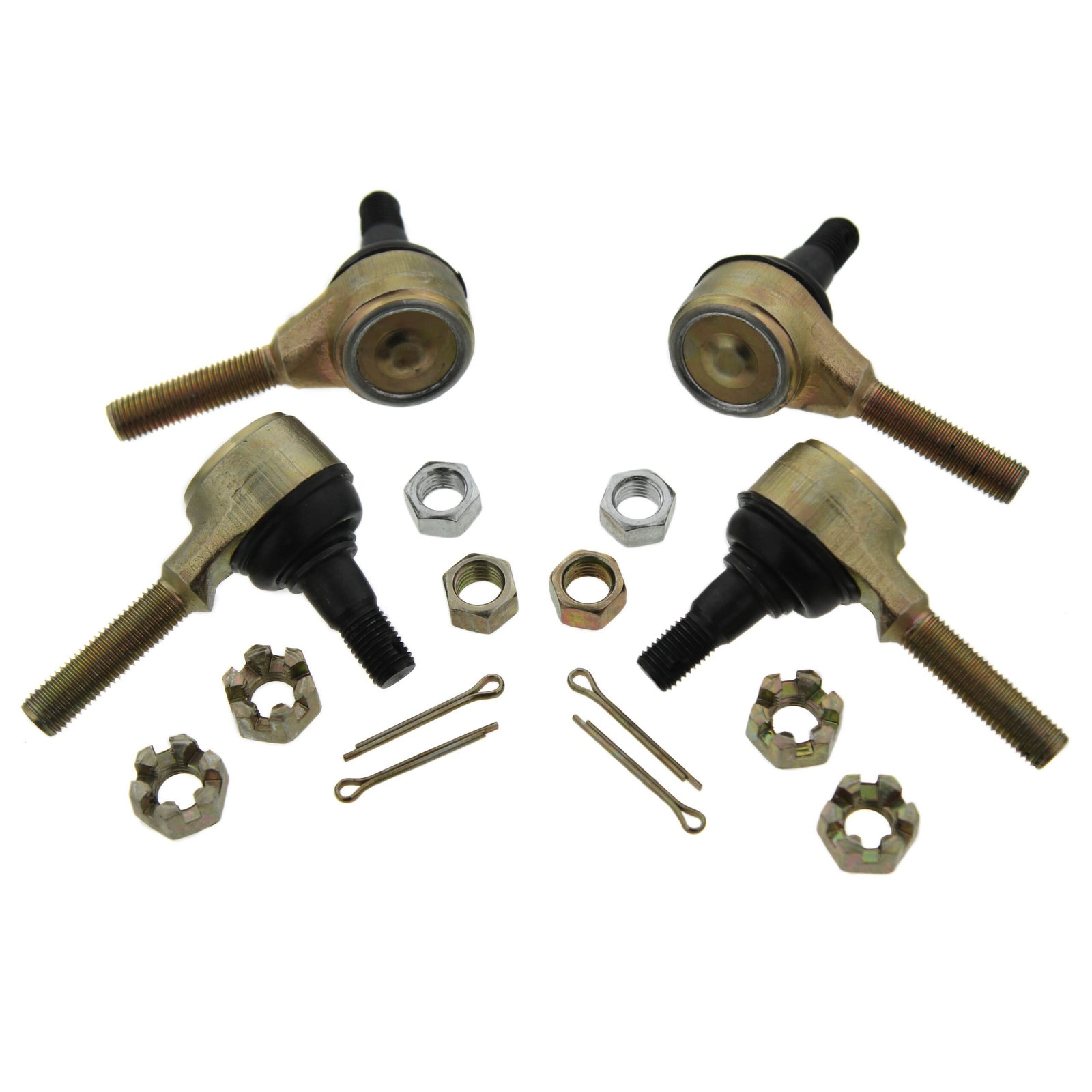 Yamaha YFM 350 Big Bear 4x4 Inner & Outer Tie Rod Ends Both Sides 1993