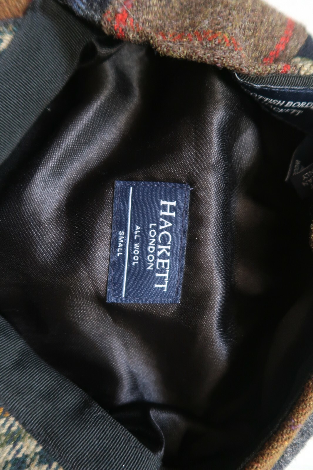 Hackett Tweed Flat Cap patchwork Size S - image 3
