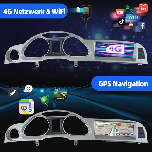 Für Audi A6 C6 4F MMI 3G 2010-2012 Carplay Android14 Autoradio GPS NAVI AUX 128G - Bild 13 von 20