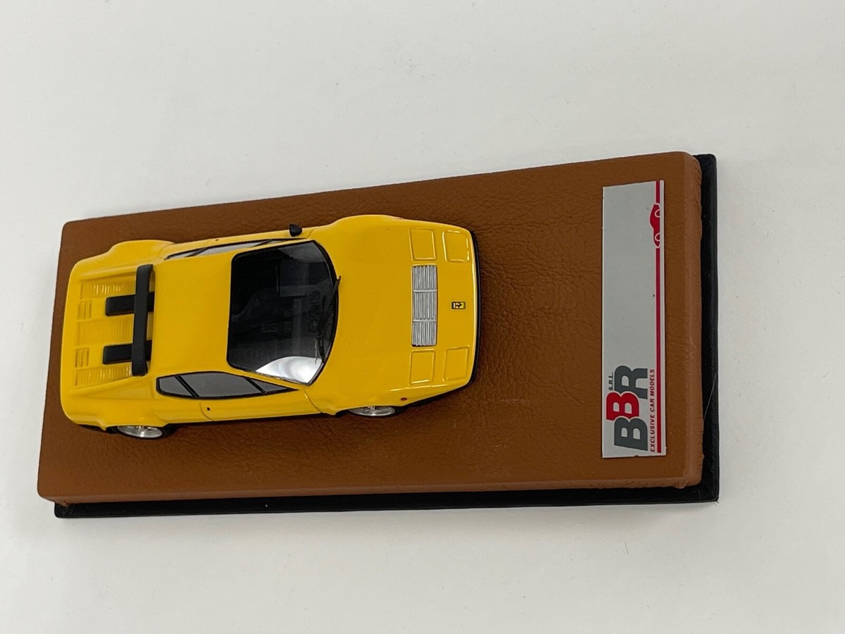 1/43 BBR Ferrari 512 BB Street from 1976 in Yellow BBR 33D. GP084