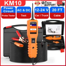 KZYEE Power Scan KM10 Power Circuit Tester Electrical 12V/24V Diagnostic