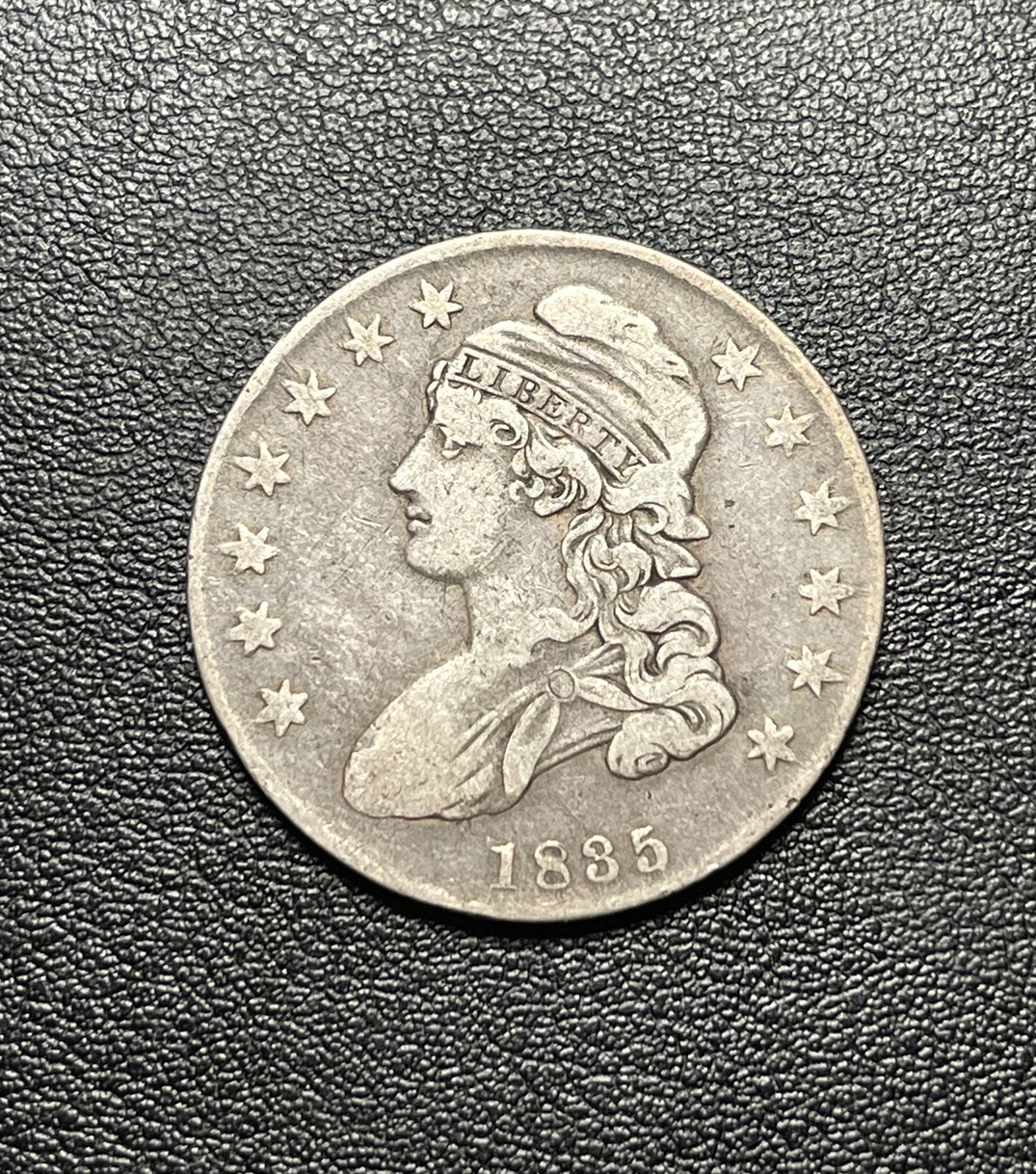1835 Capped Bust Half Dollar eBay