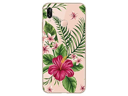 Coque Souple Gel Anti-choc Novago Pour Huawei P20 Lite - Impression Bouquet - Neuf Sous Blister