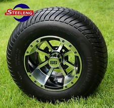 GOLF CART 10" STORM TROOPER WHEELS and 205/65-10 COMFORT RIDE DOT TIRES 4