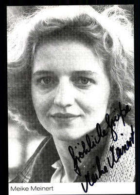 Meike Meinert Autogrammkarte Original Signiert ## BC 26290