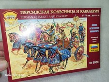Zvezda Persian Chariot Cavalry Figures in Box 1/72 8008