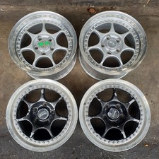 Jdm 16 Enkei Rs Evolution Evo Wheels For Is200 Dc5 Rsx Ek9 Dc2 300zx Z31 Itr