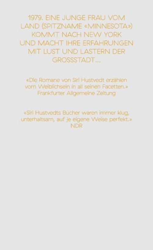 Thumbnail - Siri Hustvedt / Damals9783498030414