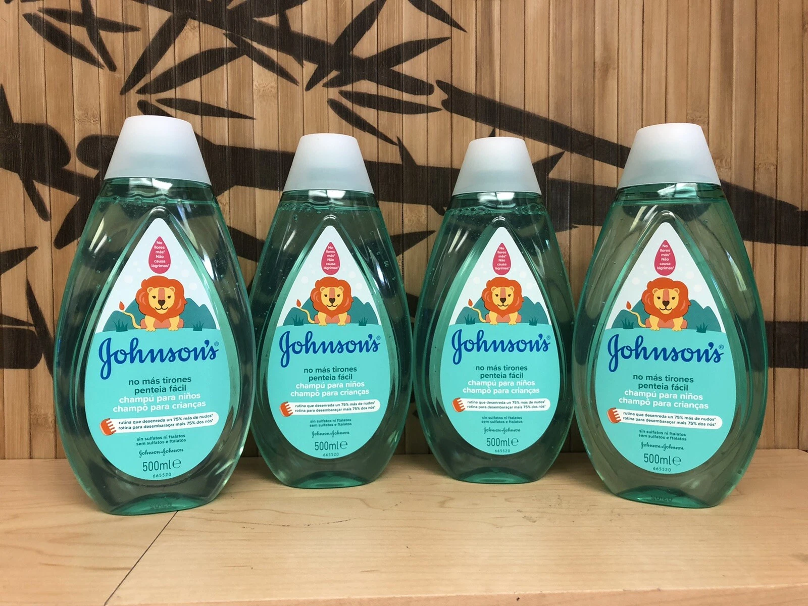 4PK JOHNSON'S BABY SHAMPOO PARA NINOS CHAMPU 500ML 16.9 OZ MADEIN European Union