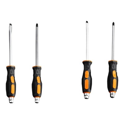 2 Pack Screwdriver With Accurate Striking Head for Mechanics and DIYers