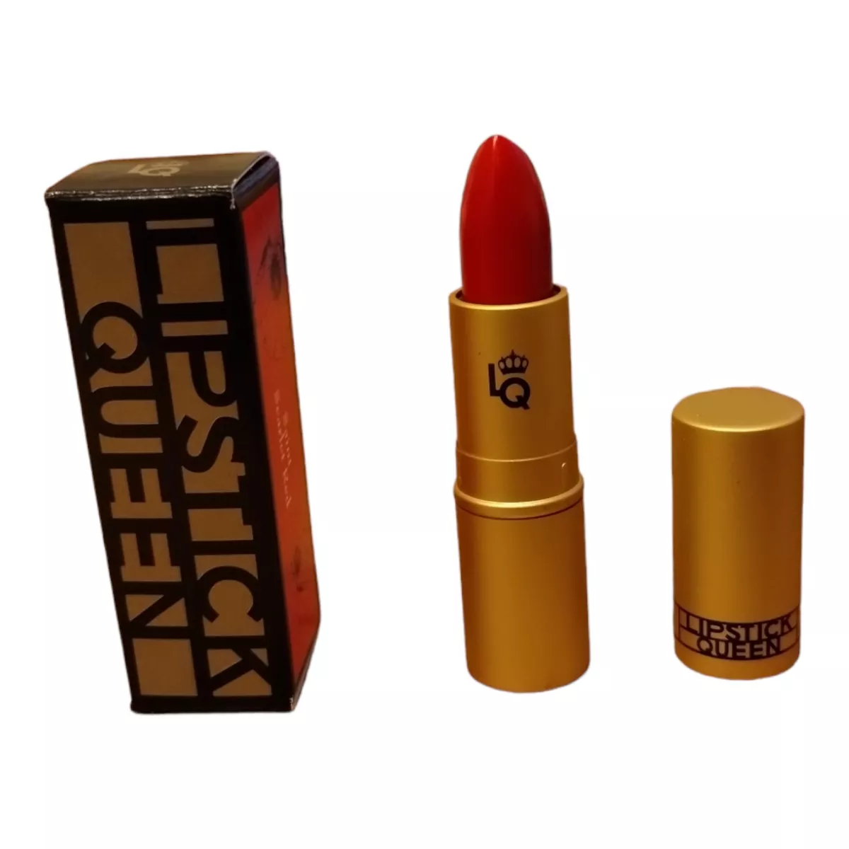 LIPSTICK QUEEN SAINT SCARLET RED LIPSTICK 0.12oz BOXED FAST FREE SHIPPING