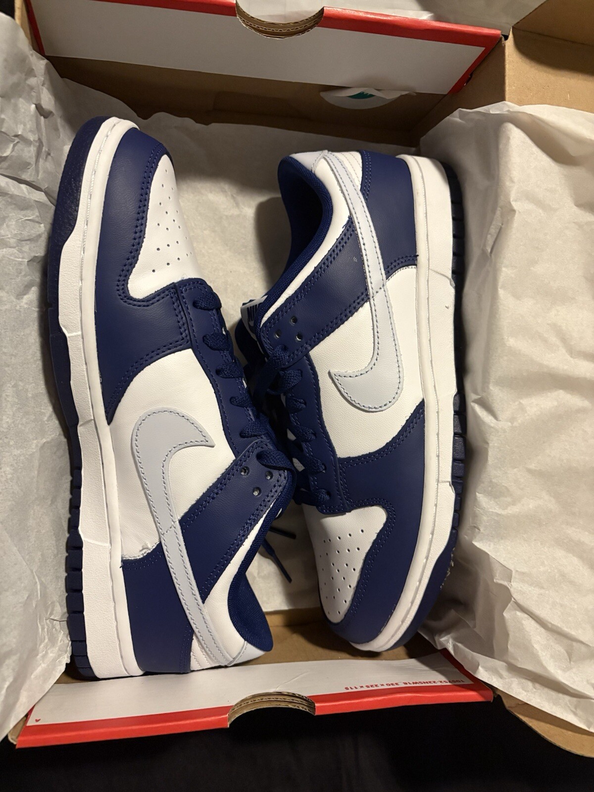 Nike Dunk Low Retro (Deep Royal Blue)