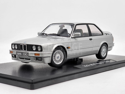 KK-Scale 1988 BMW 325i E30 M Tech 2 (M-Paket 2) Coupe Silver 1:18 - New