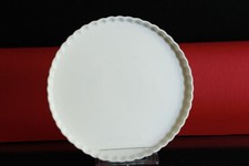Tortenplatte rund Servierplatte Porzellan weiß Kuchenplatte ca. 32 cm neu