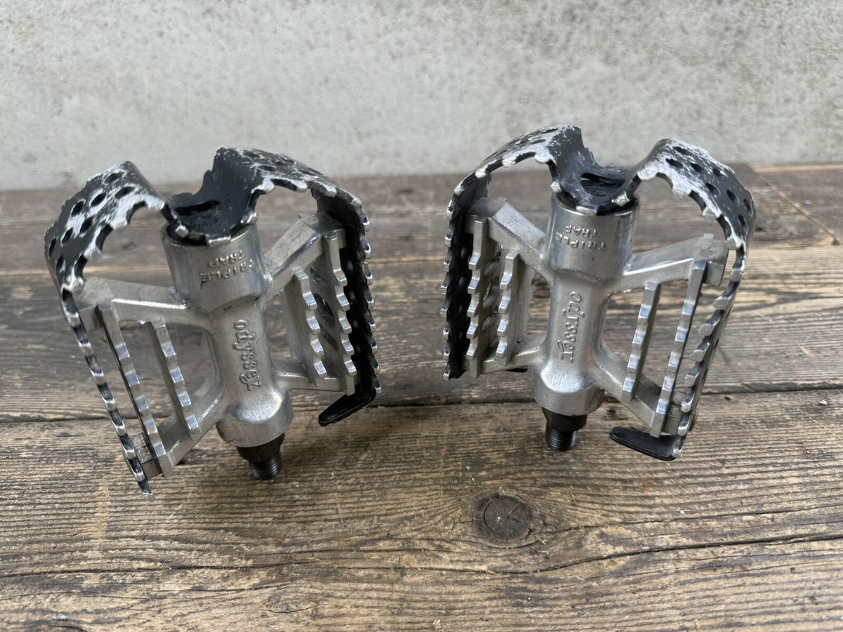 Odyssey Triple Trap Bmx Pedals 1/2” Old Mid School Bmx