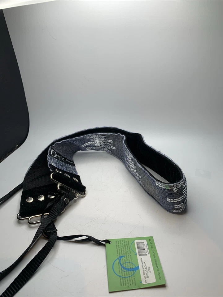 Capturing Couture Vintage Ombré Periwinkle 2'' Adjustable Camera Strap New Tags - Image 3 of 4