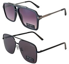 2 New Pairs Sean John Black Luxury Urban Pilot Designer Shades Cool Sunglasses
