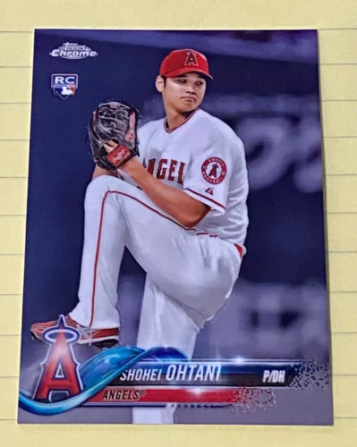 2018 Topps Chrome  #150 Shohei Ohtani  Rookie Card (RC)