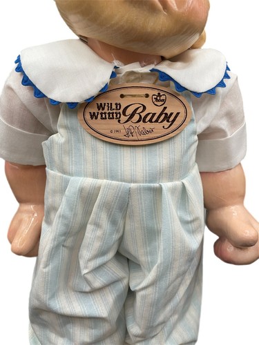 1993 Naber Wild Wood Baby 19" Hartplastik verbunden Seitenaugen Schmollschläger Baby 89 - Bild 5 von 20