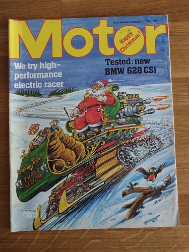 Motor Dezember 1980 BMW E24 628 CSi