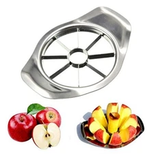 Stainless Steel Fruit Apple Pear Easy Cut Slicer Cutter Corer Divider Peeler