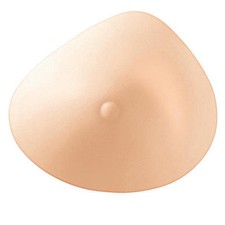 Amoena Breast Prosthesis Form Style 556 Silicone Lightweight 3E Tawny Skin