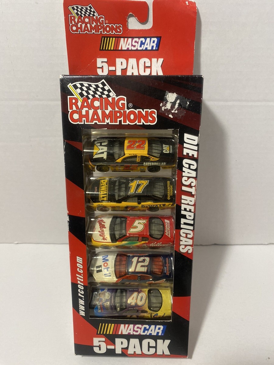 Racing Champions NASCAR Die-cast replicas 5pk 22 17 5 12 40