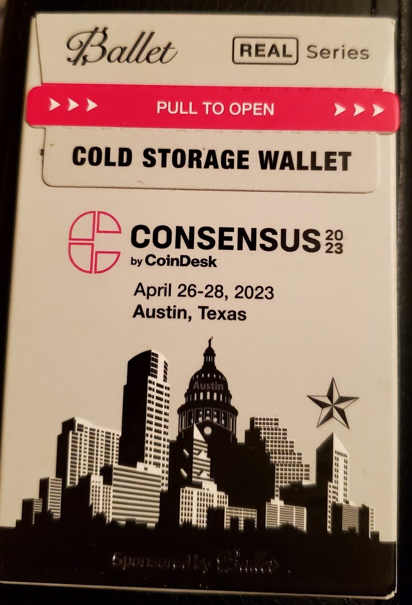 2023 Ballet Consensus Conference Special edition Ballet Real Btc Eth crypto  | eBay