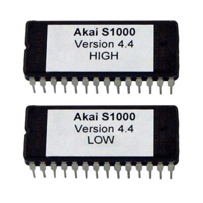 Akai s1000 s-1000 Latest OS 4.4 Eprom Upgrade Update Firmware Operating System