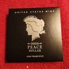 2023 s .999 silver proof Peace dollar