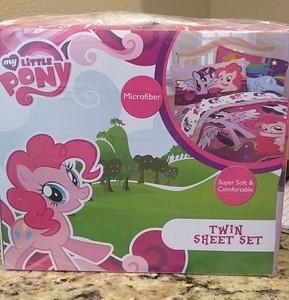 my little pony crib set
