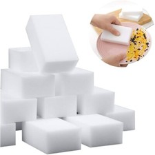 100 PCS Sponge Bulk Pack Eraser Melamine Cleaner Kitchen Bath Tool