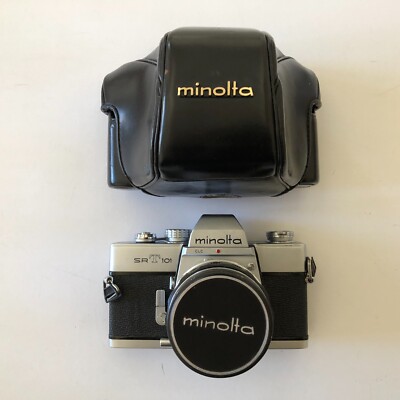 Minolta SRT-101 Film Camera 58mm f/1.4 MC Rokkor PF w/ CASE Minolta SRT-101 Film Camera 58mm f/1.4 MC Rokkor PF w/ CASE