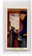 (Jb1575-100)  OGDENS,MODERN RAILWAYS,"SLIPPING" A TRAIN,1936#13