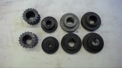 Lot Of 8 Assorted Flange Couplings And Inserts