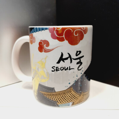 Starbucks Collectors Demitasse 2014 Seoul Korea with original sticker