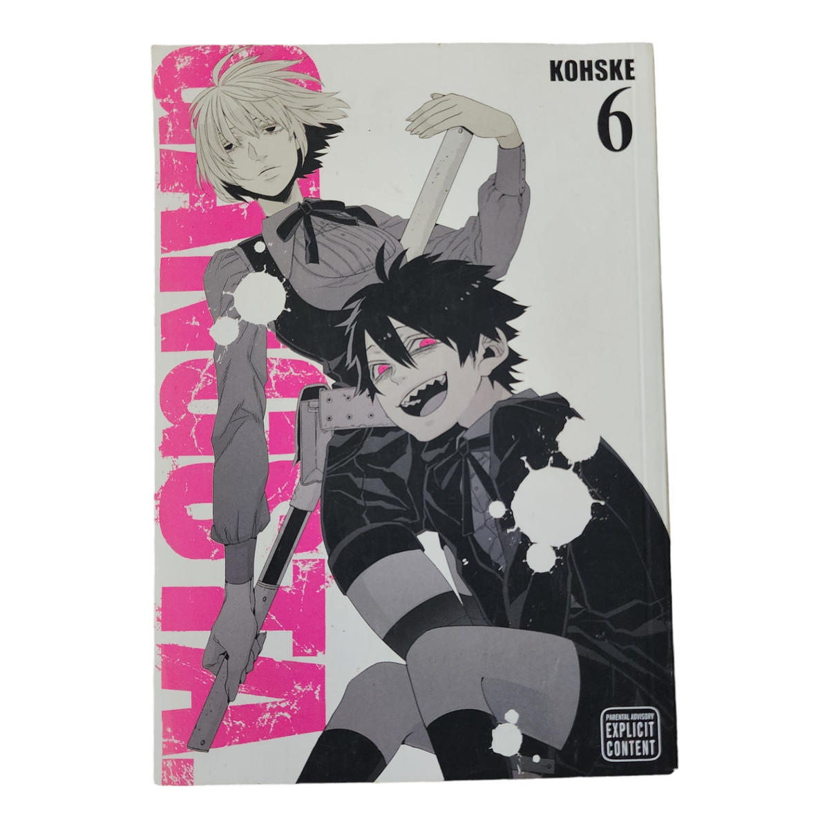 Gangsta Manga Vol 1,2,3,4,6 - Lot - English - Paperback - Good