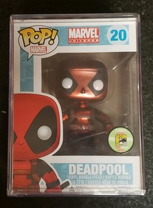 metallic deadpool pop