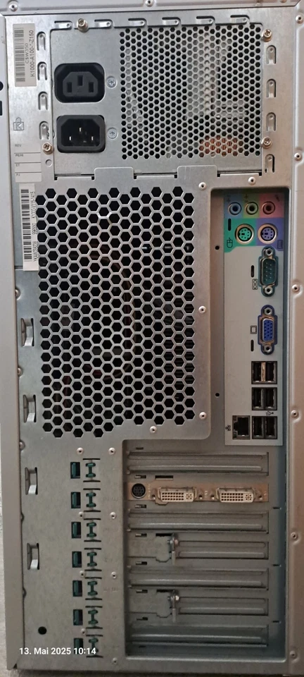 XP PC FUJITSU SIEMENS CELSIUS W350 Workstation D2317 2x 2,8GHz 1GB 80GB RS-232 - Bild 2 von 4