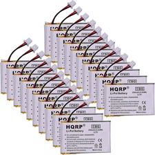 20-Pack HQRP Battery for Plantronics 65358-01 PL-65358-01 62346-01 PL-62346-01