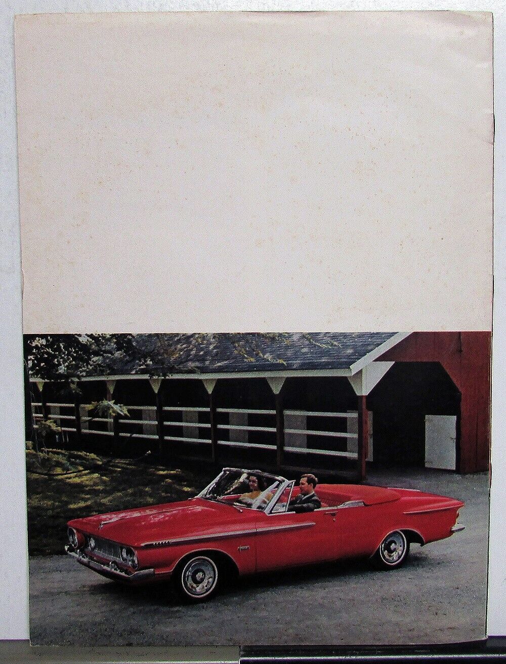 Vintage automobile Print car ad 67 Plymouth Fury Classic Ride Golf game  1966 ad