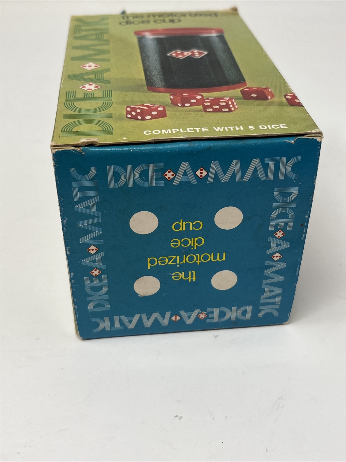 Vintage Dice A Matic NOS Motorized Dice Cup 1973 Poynter Products JAPAN RARE