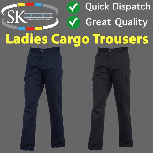 Ladies Womens Combat Cargo Work 